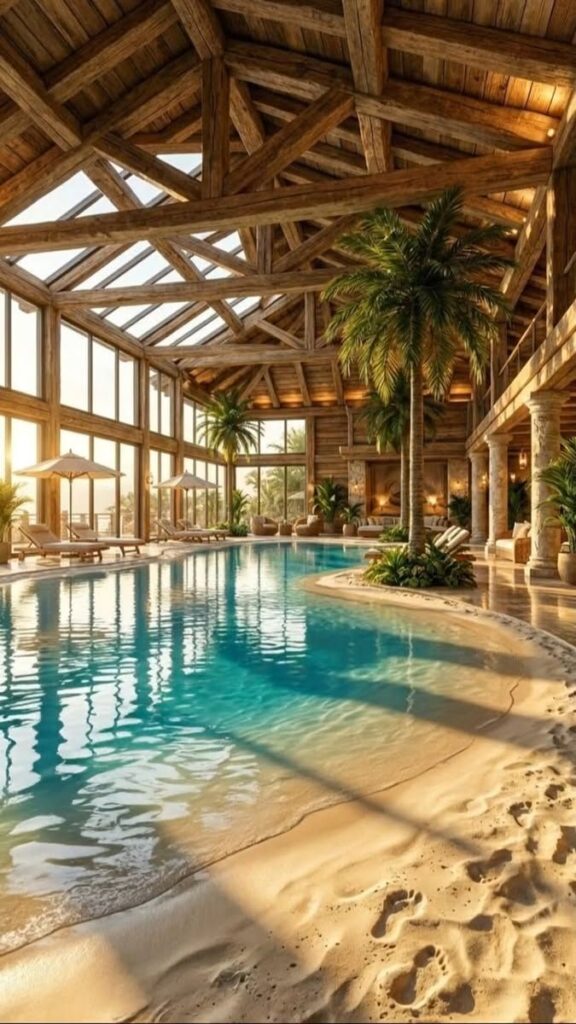 عزل مسبح شاطئ رملي بجدة